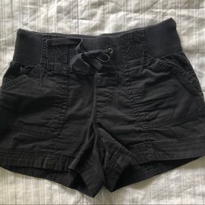 Maurices Black Khaki Shorts